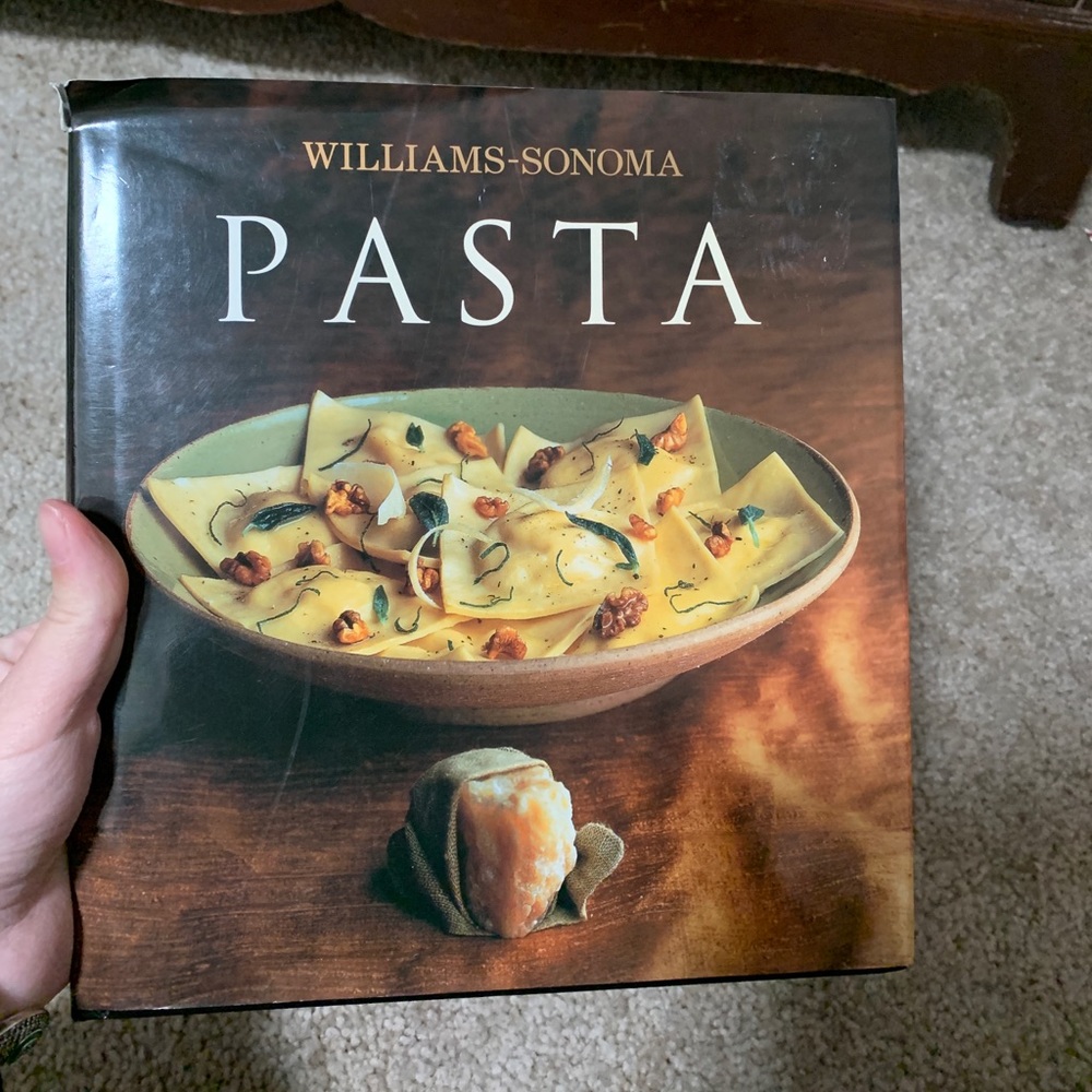 Williams Sonoma pasta cookbook
